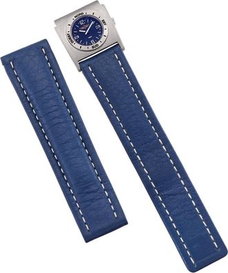 Breitling MensLeather Watch Band With Second Time Zone Attachment E6107231/C175.700X.A18D