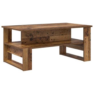 vidaXL Mesa De Caf&eacute; Madera Vieja 90 X 50 X 40 Cm Madera De Ingenier&iacute;a Vidaxl