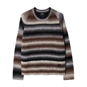 Paul Smith PS Stripe Crew Neck Jumper - male - Paul Smith - Round-neck Knitwear - Multicolor - S - Knitwear