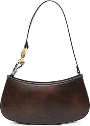 Staud Staud, Tassen, Dames, Bruin, ONE Size, Leer, H26S6010Ds Schoudertas