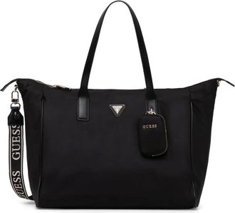 Guess Co Keandra tote bag - women - Nylon - One Size - Black