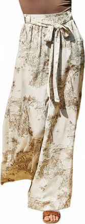 Dress Forum Bar Harbor Looped Belt Pants In Praline