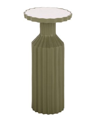 Safavieh Couture Cindylyn Concrete Top Accent Table