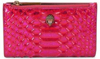Kurt Geiger Kensington Quilted Leather Bifold Wallet in Fuchsia at Nordstrom Rack