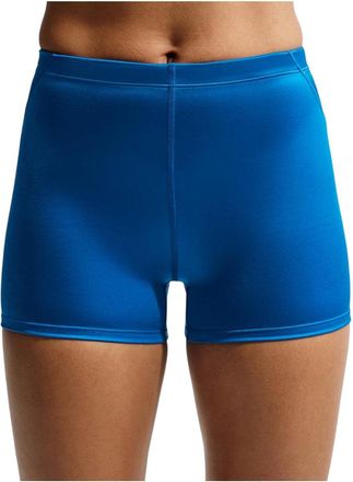 Nike (WMNS) Nike SKIMS Satin Shine Mid-Rise 2 Boyshorts with Drawcord Cobalt IR8652-445