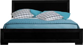 Camden Isle Oxford Platform Bed, Black, Queen/ Black