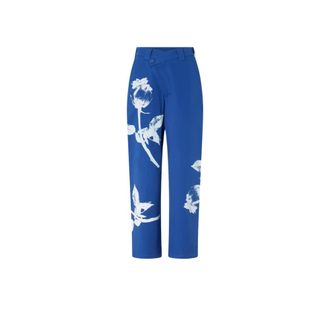 Pinko Mujer, Pantalones, Azul, Talla: L