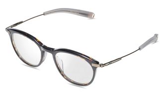 Dita Eyewear LANCIER Demo Oval Unisex Eyeglasses LSA-402 02 50