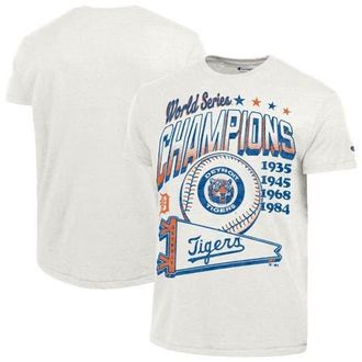 Champion Mens Champion White Detroit Tigers Winning Tradition Cooperstown Tri-Blend T-Shirt at Nordstrom, Size Xx-Large