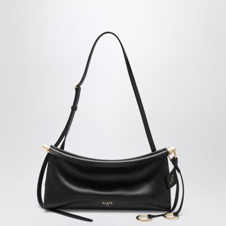 Alaia Le Click East West small black calfskin bag