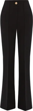 Exquise Alvia Straight Pants in Black at Nordstrom, Size Xx-Large