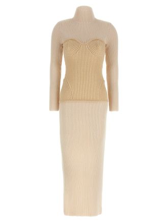 Jean Paul Gaultier Womens Corset Dress