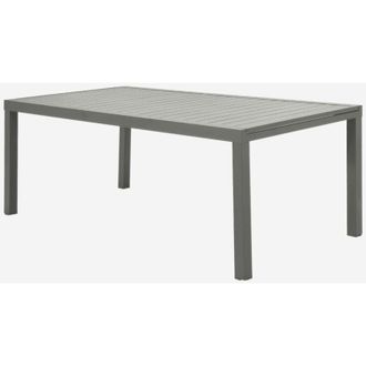Sweeek Tavolo da giardino allungabile in alluminio 10-12 posti, 320cm