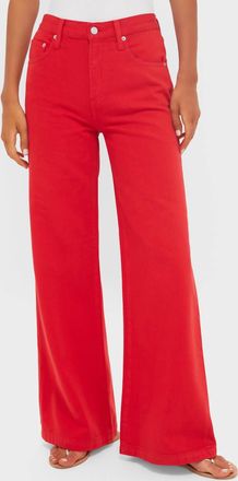 Pistola Denim Jadyn Low Slung Palazzo Jeans In Samba