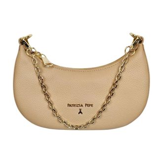 Patrizia Pepe Patrizia Pepe, Shoulder Bags, female, Beige, Size: ONE SIZE Shoulder Bags