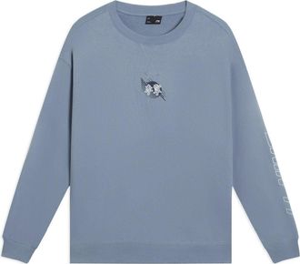 Li-Ning FW22 Logo Print Pullover Blue AWDS923-2