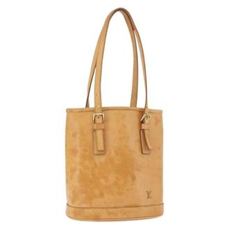 Louis Vuitton Pre-owned Nomade Schoudertas - Dames - Pre-owned - Beige - Maat: ONE Size Leer