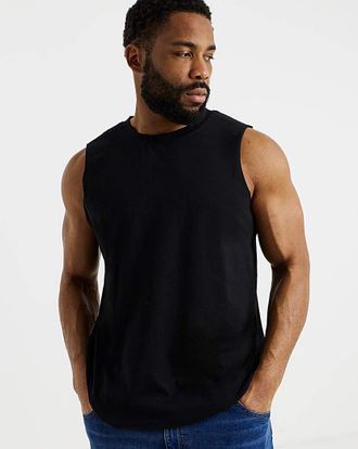 Jacamo Pure Cotton Tank Long