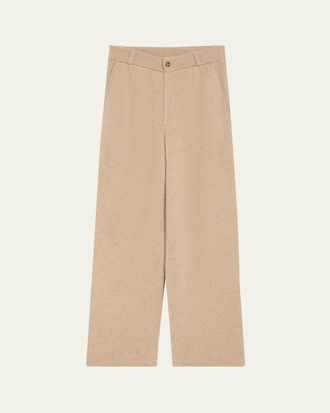 Guest In Residence Tailored Cashmere-Blend Pants
