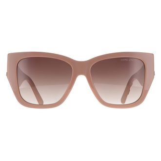 Marc Jacobs Cat Eye Womens Nude Brown Gradient 695/S - Beige - One Size