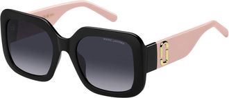 Marc Jacobs Grey Shaded Square Ladies Sunglasses MARC 647/S 03H2/9O 53