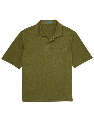 J.McLaughlin J.Mclaughlin Green Riva Knit Shirt
