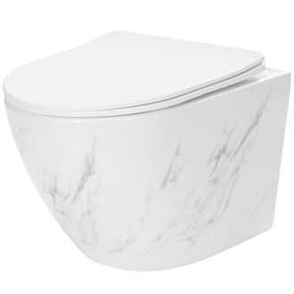 Rea Taza De Inodoro Wc Rea Carlos Nature Marble
