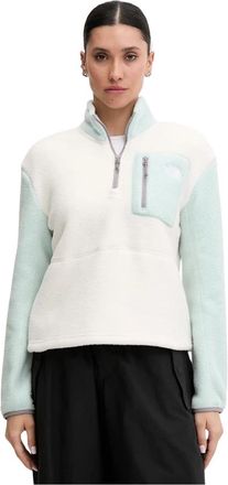 The North Face Yumiori 1/4 Zip Fleece - Dames - Fleece jassen - Blauw - XS - Fitness