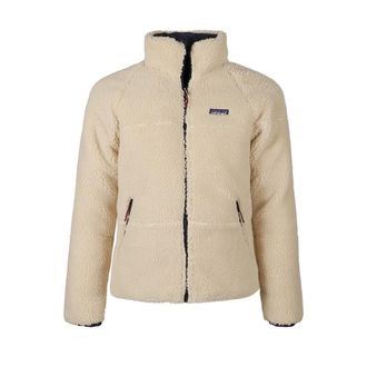 Patagonia Fleece Jackets, male, White, Size: S Reversible Padded Jacket