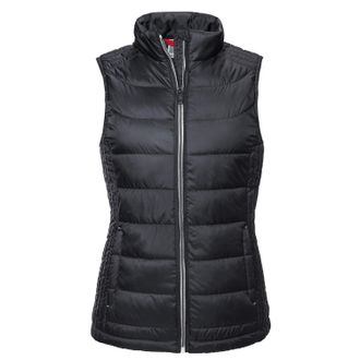 Russell Athletic Russell Dames/dames Nano Body Warmer (Zwart)