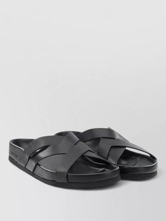 Tom Ford sandals open toe cross strap textured sole