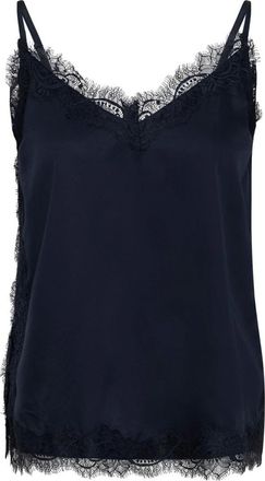 Saint Tropez Blouses & Hemden - Dames - Tops - Blauw - Maat: XS