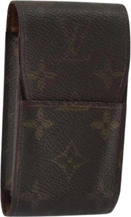Louis Vuitton Pre-owned Wallets, female, Brown, Size: ONE SIZE Pre-owned Vintage Canvas Wallet