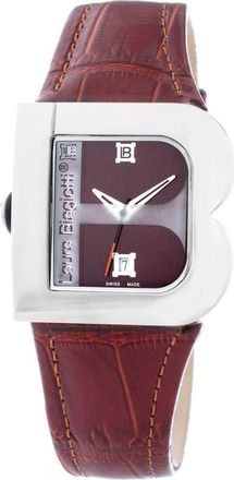 Laura Biagiotti Leather Dress Womens Watch