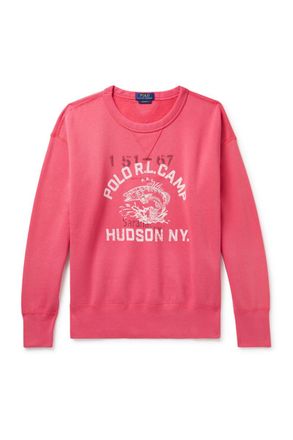 Polo Ralph Lauren Logo-Print Cotton-Blend Jersey Sweatshirt