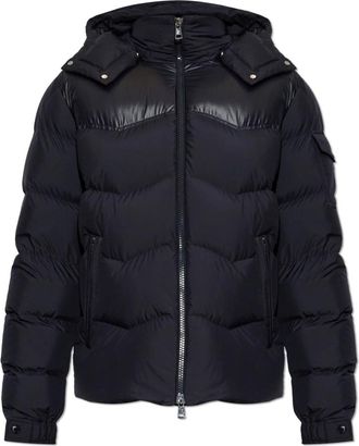 Moncler Ravelis Down Jacket - Heren - Gewatteerde jassen - Blauw - M - Polyester - Jassen