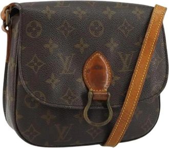 Louis Vuitton Pre-owned Vintage Cross Body Bag - Dames - Vintage Schoudertas - Bruin - ONE Size - Vintage