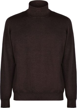 Drumohr Maglione a collo alto - Marrone