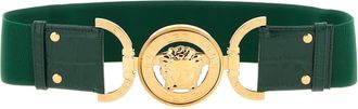 Versace Bicolor Calfskin Regular Womens Belt