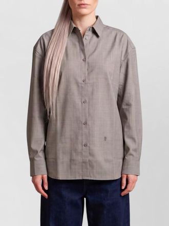 Frankie Shop wool long-sleeve shirt