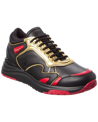 Ferragamo Now 1 Leather Sneaker