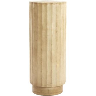 Light & Living Light & Living Columna Ellena De Madera En Acabado Mate Natural