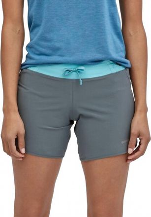Patagonia Nine Trails Shorts In Plume Grey
