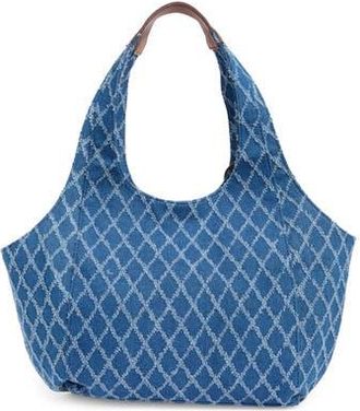 Lucky Brand Pria Canvas Tote Bag in Diamond Denim at Nordstrom Rack