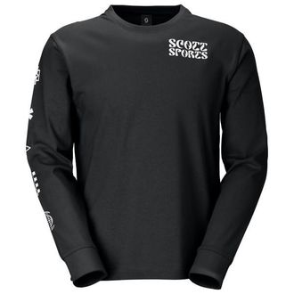 Scott Tee Graphic L/S Longsleeve f&uuml;r Herren | schwarz