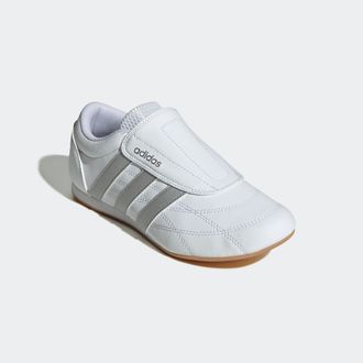 adidas Sneaker ADIDAS SPORTSWEAR TEKWEN, Damen, Gr. 38,5, weiss (cloud wei&szlig;, silber metallic, gum 3), Synthetik, Schuhe Sneaker