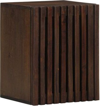 vidaXL Mobile da Bagno a Parete 38x34x48 cm in Legno Massello di Mango - Vidaxl