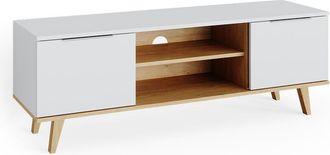 Vicco Mueble Bajo Para Tv Nautica, Blanco, 138 X 49 Cm Vicco