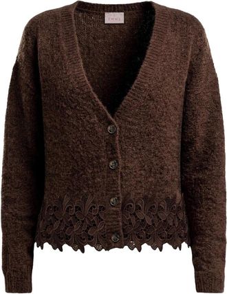 Marella Cardigan - - Knitwear - Donna - Marrone - L