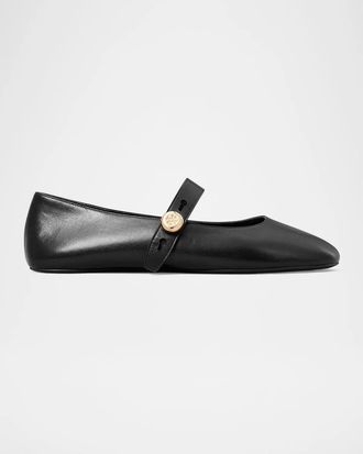 Tory Burch Romy Leather Mary Janes